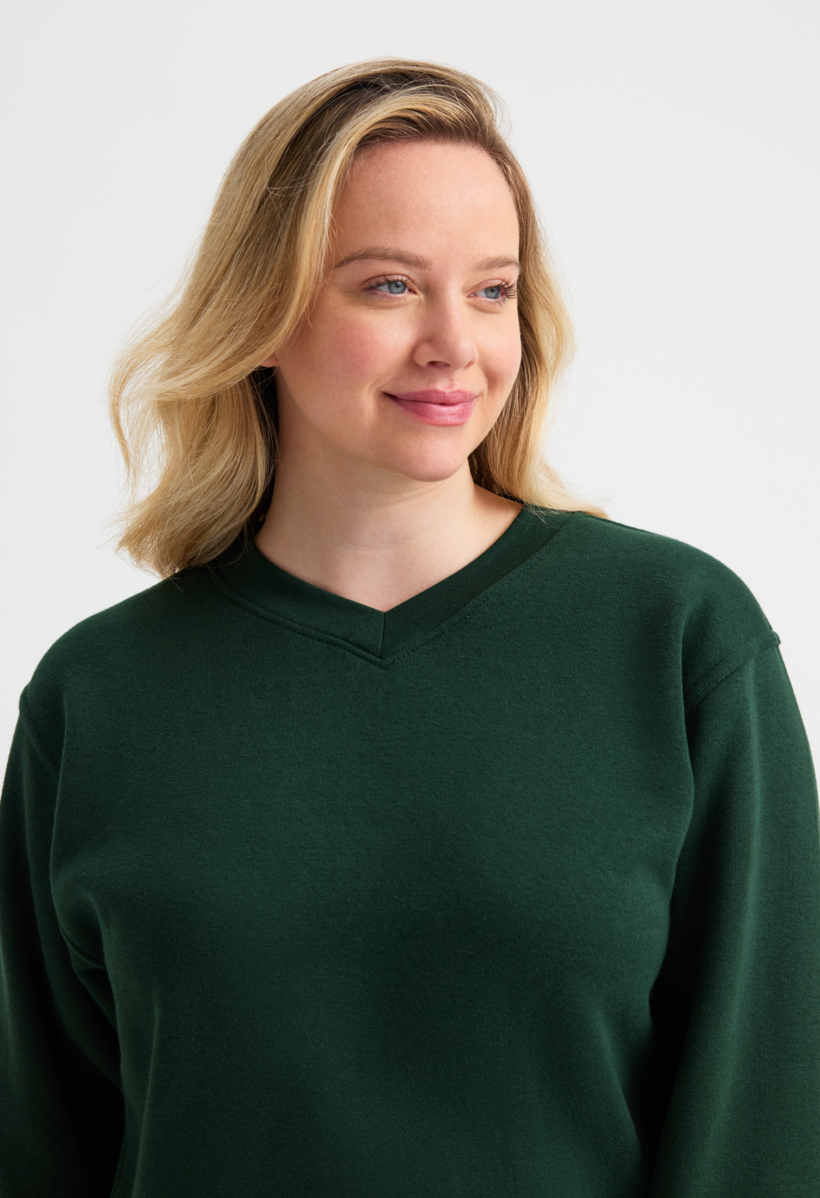 Classic V-Neck Sweatshirt