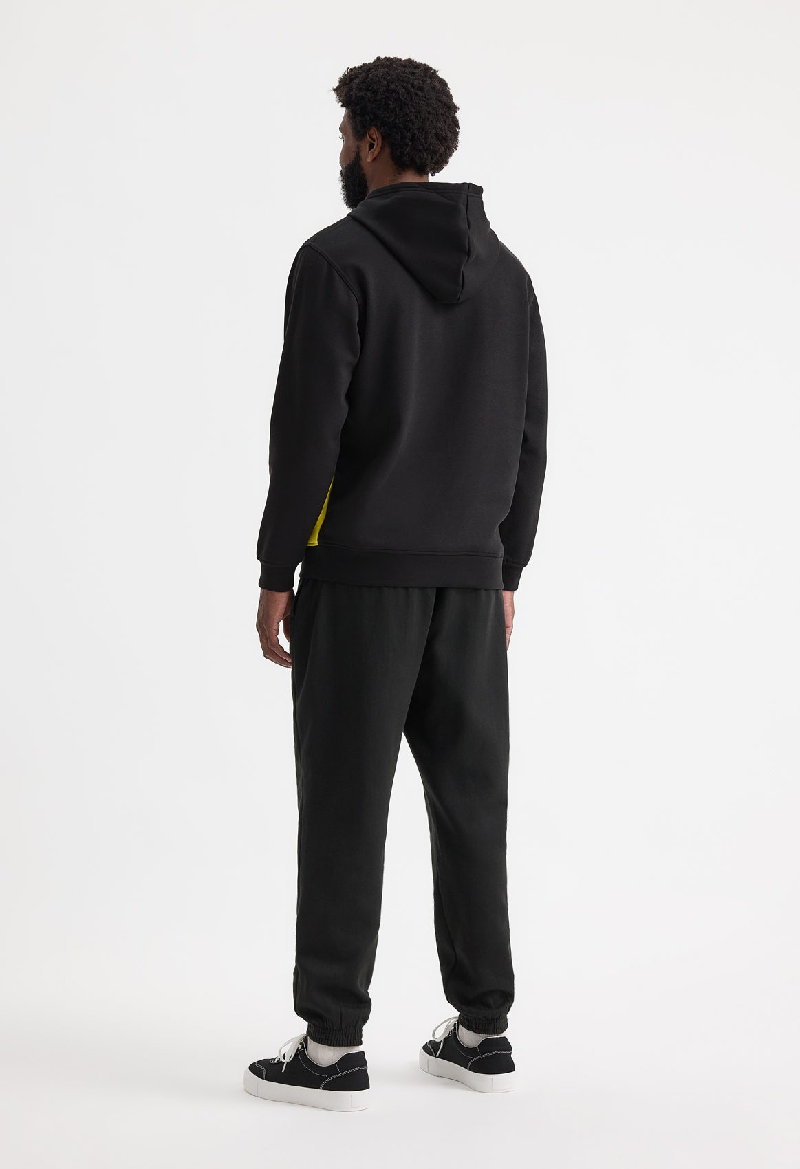 Two Tone Hooded Sweatshirt