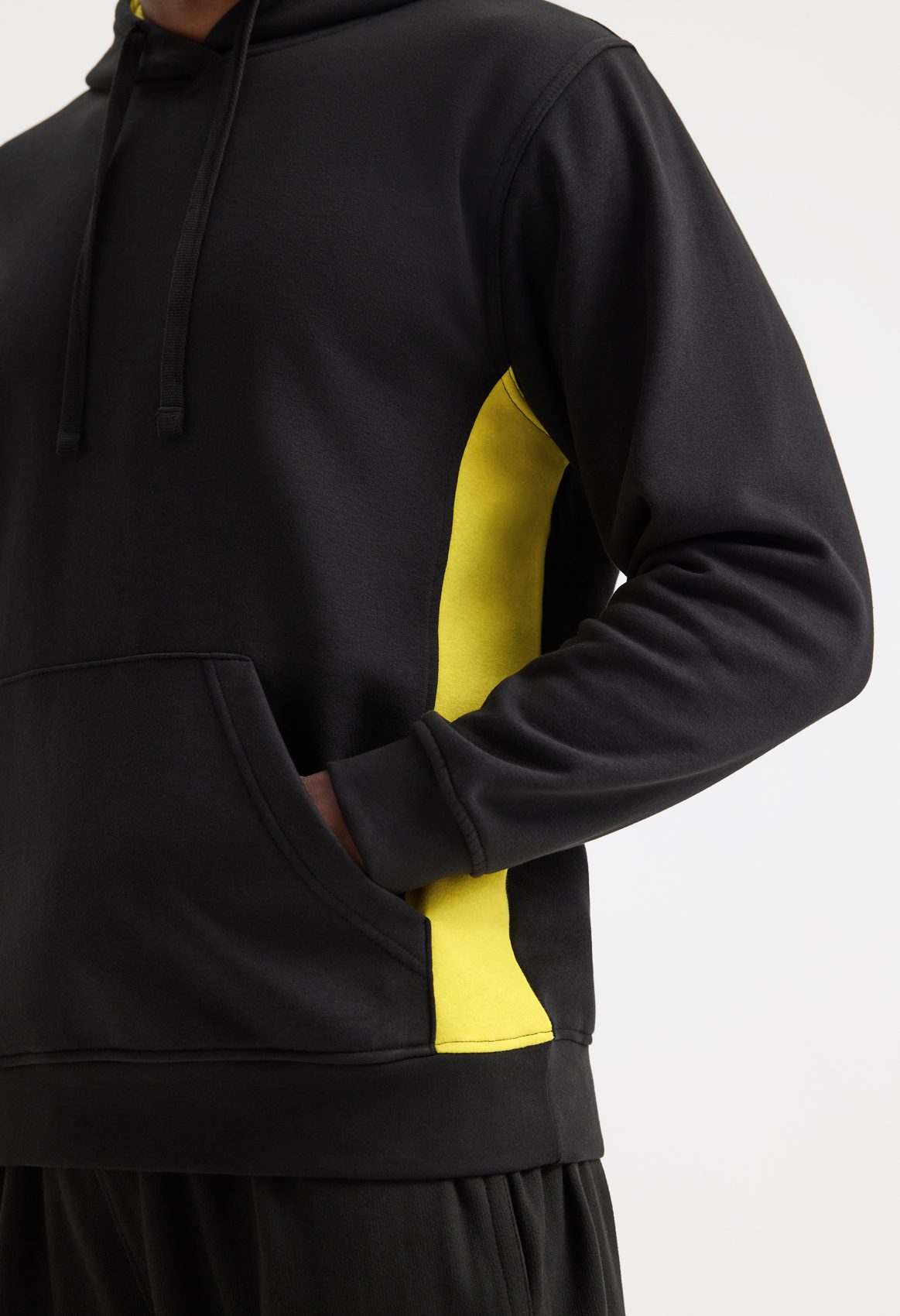Two Tone Hooded Sweatshirt